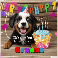 Happy Birthday Graeme GIF