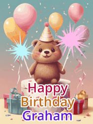 Happy Birthday Graham GIF