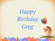 Happy Birthday Greg GIF