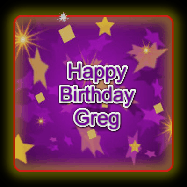 Happy Birthday Greg GIF