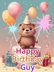 Happy Birthday Guy GIF
