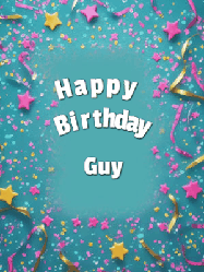 Happy Birthday Guy GIF