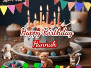 Happy Birthday Hannah GIF