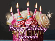 Happy Birthday Hannah GIF