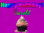 Happy Birthday Harold GIF