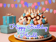 Happy Birthday Harold GIF