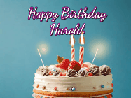Happy Birthday Harold GIF