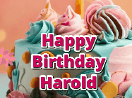 Happy Birthday Harold GIF