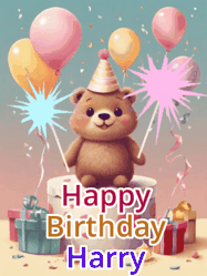 Happy Birthday Harry GIF