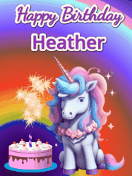 Happy Birthday Heather GIF