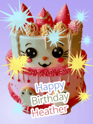 Happy Birthday Heather GIF