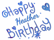 Happy Birthday Heather GIF