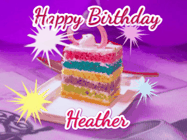 Happy Birthday Heather GIF
