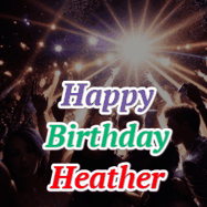 Happy Birthday Heather GIF