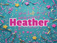 Happy Birthday Heather GIF