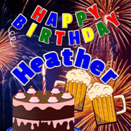 Happy Birthday Heather GIF