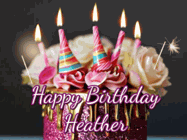 Happy Birthday Heather GIF