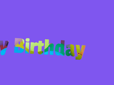 Happy Birthday Heather GIF 2