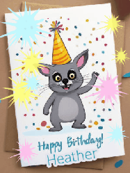 Happy Birthday Heather GIF