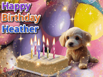 Happy Birthday Heather GIF 87