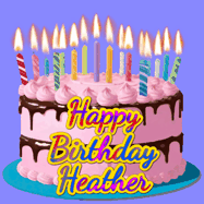 Happy Birthday Heather GIF