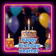 Happy Birthday Heather GIF