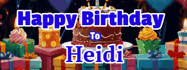 Happy Birthday Heidi GIF