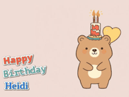 Happy Birthday Heidi GIF