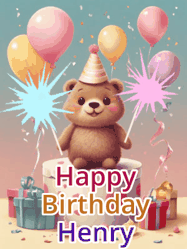 Happy Birthday Henry GIF