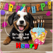 Happy Birthday Henry GIF