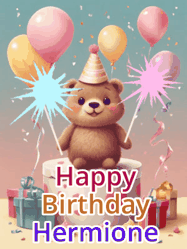 Happy Birthday Hermione GIF