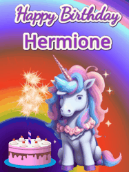 Happy Birthday Hermione GIF