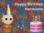 Happy Birthday Hermione GIF