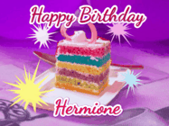 Happy Birthday Hermione GIF