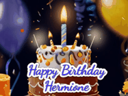 Happy Birthday Hermione GIF