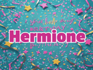 Happy Birthday Hermione GIF