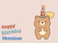 Happy Birthday Hermione GIF
