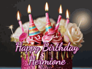 Happy Birthday Hermione GIF