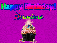 Happy Birthday Hermione GIF