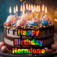 Happy Birthday Hermione GIF