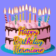 Happy Birthday Hermione GIF