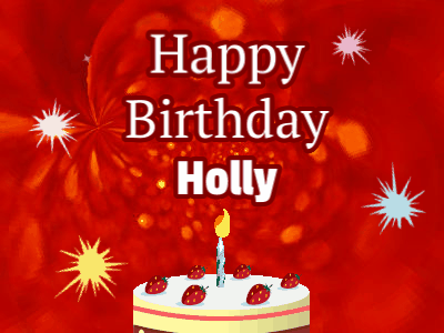 Happy Birthday Holly GIF 13