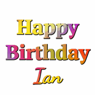 Happy Birthday Ian GIF