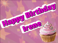 Happy Birthday Irene GIF