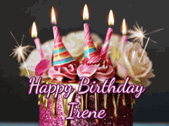 Happy Birthday Irene GIF