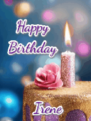 Happy Birthday Irene GIF