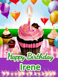 Happy Birthday Irene GIF