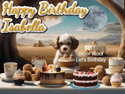 Happy Birthday Isabella GIF 61