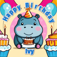 Happy Birthday Ivy GIF