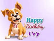 Happy Birthday Ivy GIF